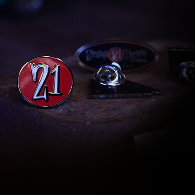21 Logo Lapel Pin