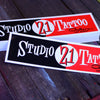 Studio 21 Tattoo "Old School" Bumper Sticker