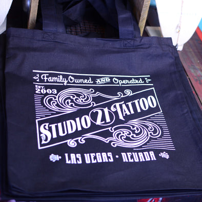 Studio 21 Tattoo Tote Bag